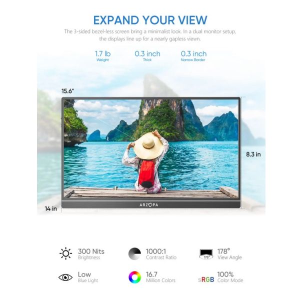 Eksterni (Portable) 15.6 ekran S1 Table - 110986
