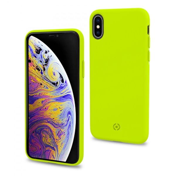 CELLY TPU futrola SHOCK za iPhone XS MAX, žuta - SHOCK999YL