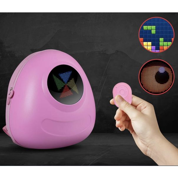 PAUN Dečiji ranac, LED, Roze - 111-R