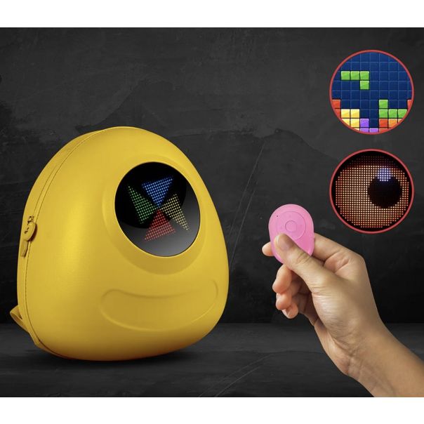 PAUN Dečiji ranac, LED, Žuti - 111-Z