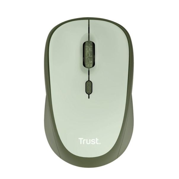 TRUST YVI+ WIRELESS Mis zeleni (24552) - EP1130823