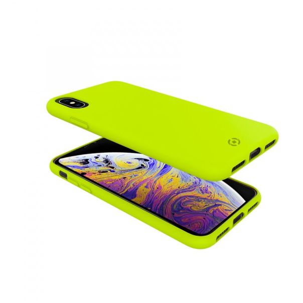 CELLY TPU futrola SHOCK za iPhone XS MAX, žuta - SHOCK999YL