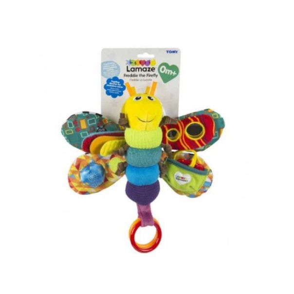 TOMY Lamaze plišana zvečka Freddie the Firefly - 111196