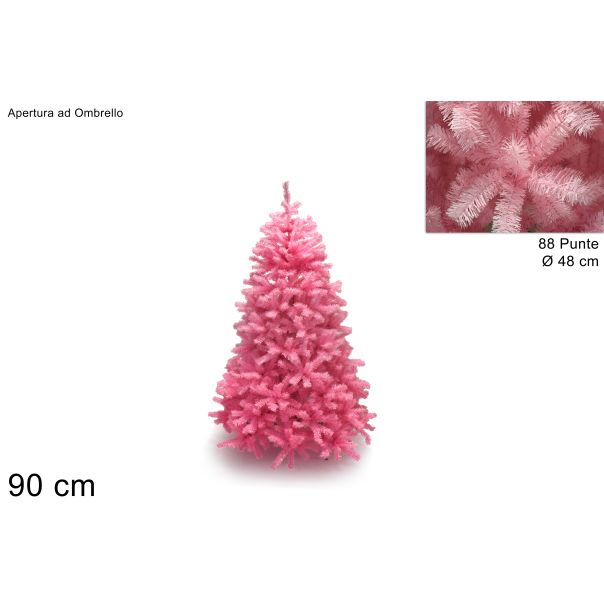 Novogodišnja jelka 90 cm roza xna22008411 - 111227