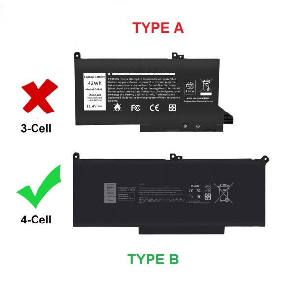 Baterija za Laptop Dell Latitude 5420 5520 type B - 111309
