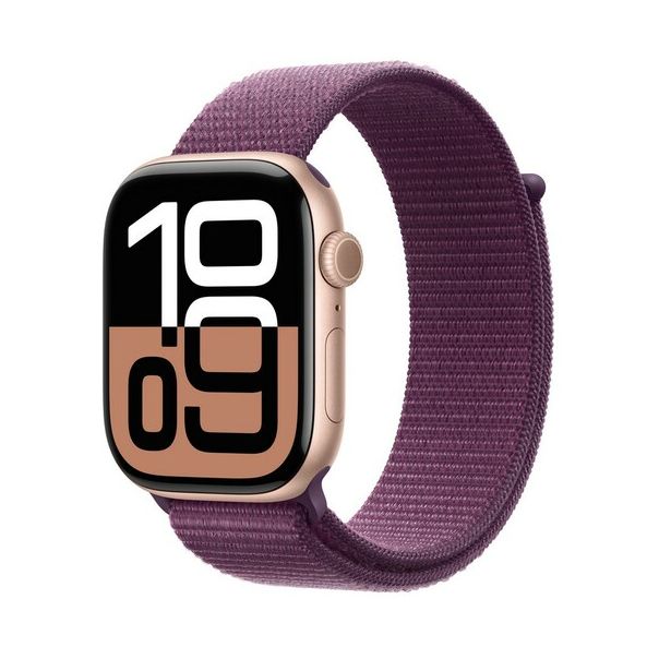 APPLE Pametni sat S10 GPS 42mm Rose gold Alu Case/Plum Sport Loop - 1780094