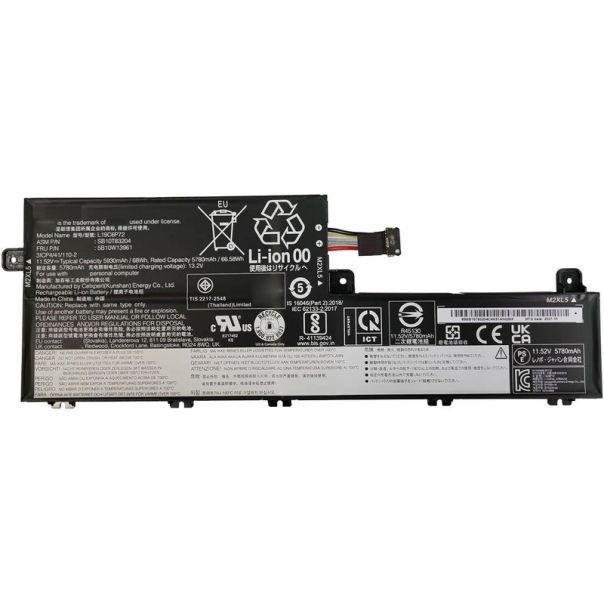 Baterija za Laptop Lenovo ThinkPad T15P Gen 1 Gen 2 Gen 3 / P15V Gen 1 Gen 2 Gen 3 Series - 111324