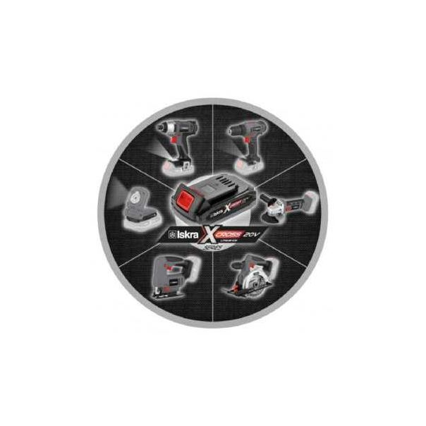 ISKRA X-Coss Li-ion akumulator 4Ah 20V BP27Li-20040 - 111353