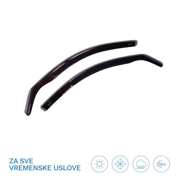 HEKO BMW X5 e70 bočni vetrobran za model sa 5-ro vrata (prednji) 2006-2013g. - 11139-HEKO