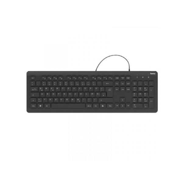 HAMA Žična tastatura KC-600 US (Crna) - 111432