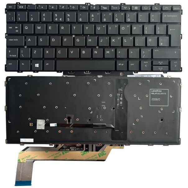 Tastatura za laptop EliteBook x360 1030 G2 1030 G3 1030 G4 & EliteBook 1020 G3 enter backlight - 111496
