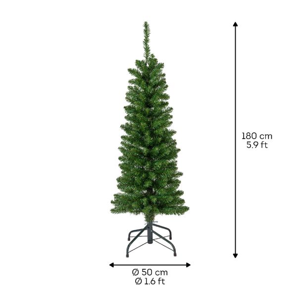 Novogodišnja jelka 180 cm zelena 680061 - 111515