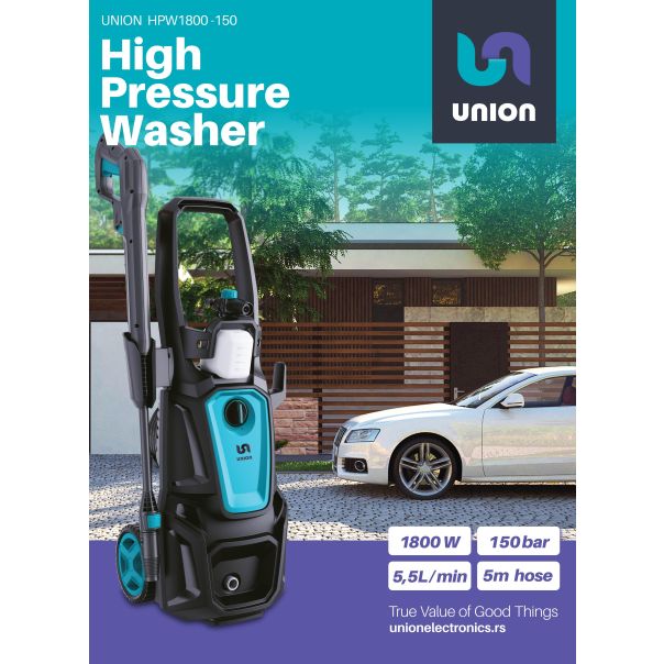 UNION Perač pod pritiskom HPW1800-150 - HPW1800-150