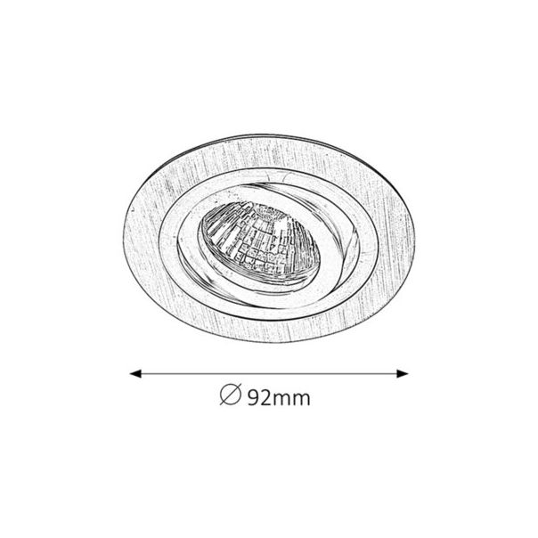 RABALUX Ugradna rasveta Spot fashion GU5,3 50W - 1116