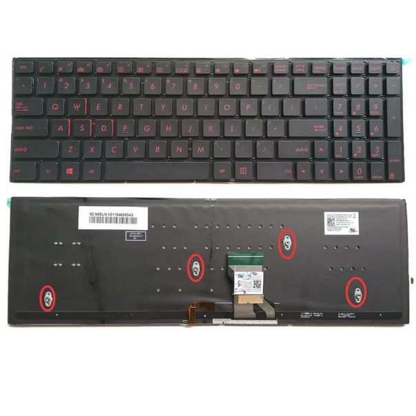 Tastature za laptop Asus FX502 FX502V FX502VD FX502VM FX502VM-AS73 veliki enter - 112068