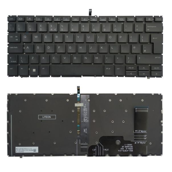 Tastature za laptop HP EliteBook 830 G9 840 G9 845 G9 veliki enter backlight - 112069