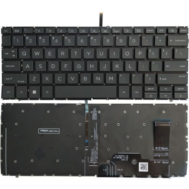 Tastature za laptop HP EliteBook 830 G9 840 G9 845 G9 mali enter backlight - 112070