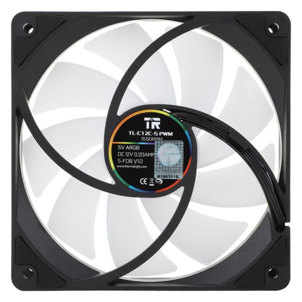 ThermalRight TL-C12C-S Black bulk - EP2818203