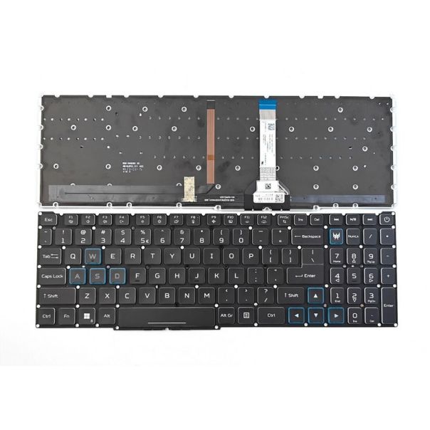Tastatura za laptop Acer PHN16-71 PHN16-72 PHN18-71 AN515-58 PH315-52 - RGB Colorful Backlit - EP2831777