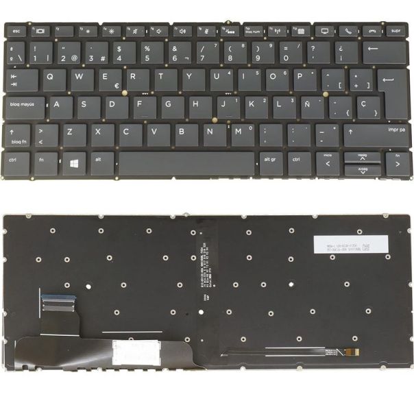 Tastatura za laptop HP EliteBook x360 830 G5 830 G6 mali enter backlight - EP2962619