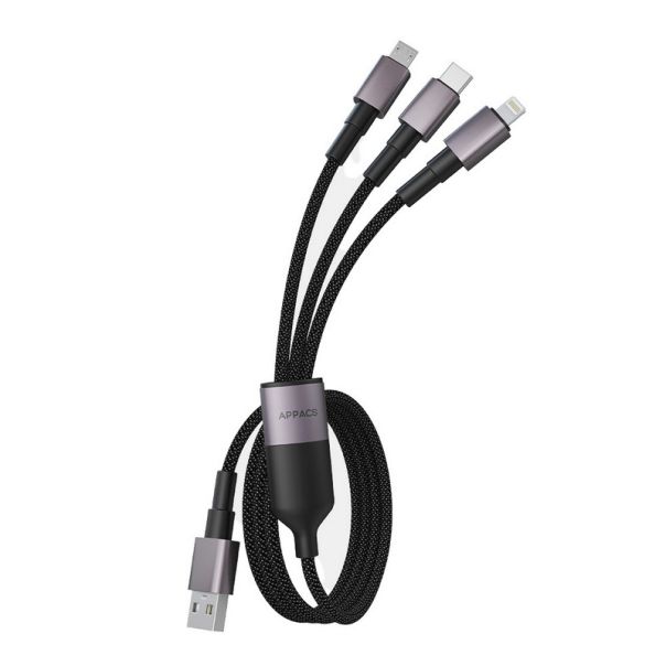 Kabl USB U87 3in1 Type USB A  to Micro/Type C/Lightning - EP3194342