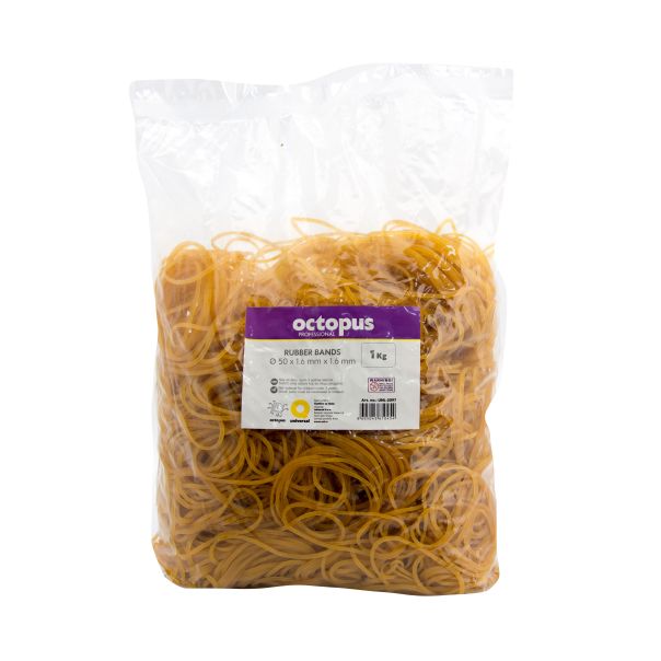 OCTOPUS Gumice za akta 1kg fi50x1.6mm unl-2097 - 112913