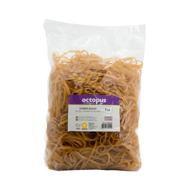 OCTOPUS Gumice za akta 1kg fi125x4mm unl-2101 - 112917