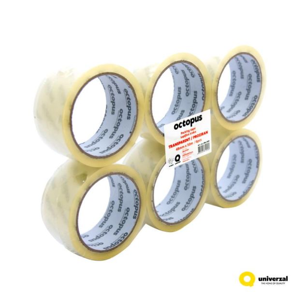 OCTOPUS Selotejp providan 48mmx50m 6/1 40mic unl-2109 - 112928