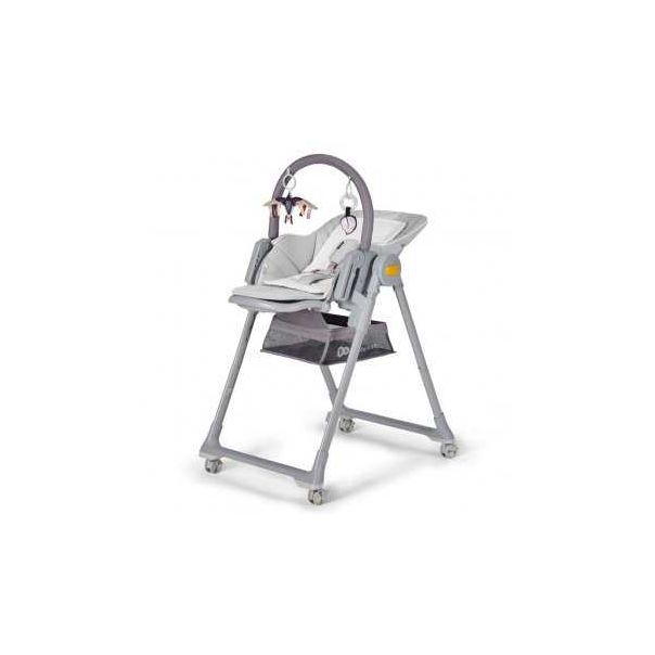 KINDERKRAFT Hranilica Lastree 2u1, siva - 112941