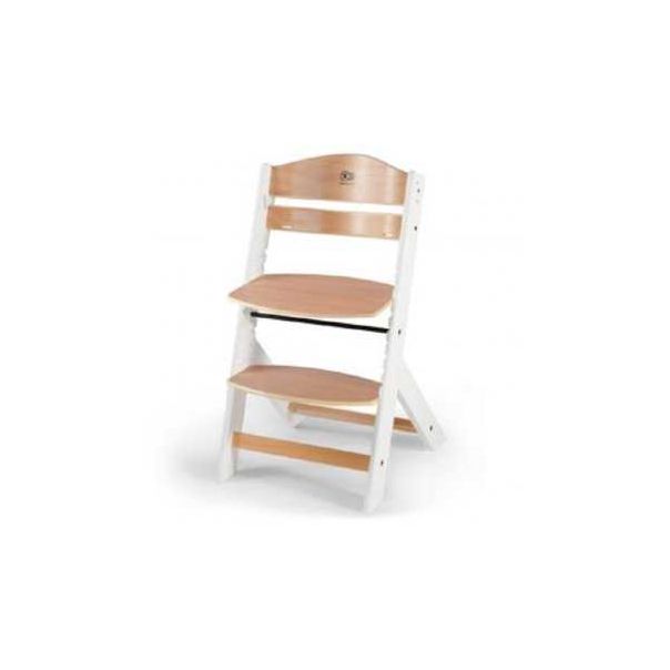 KINDERKRAFT Hranilica Enock  2u1, bela/natural - 112962