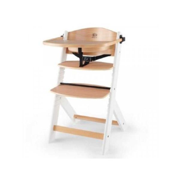 KINDERKRAFT Hranilica Enock  2u1, bela/natural - 112962
