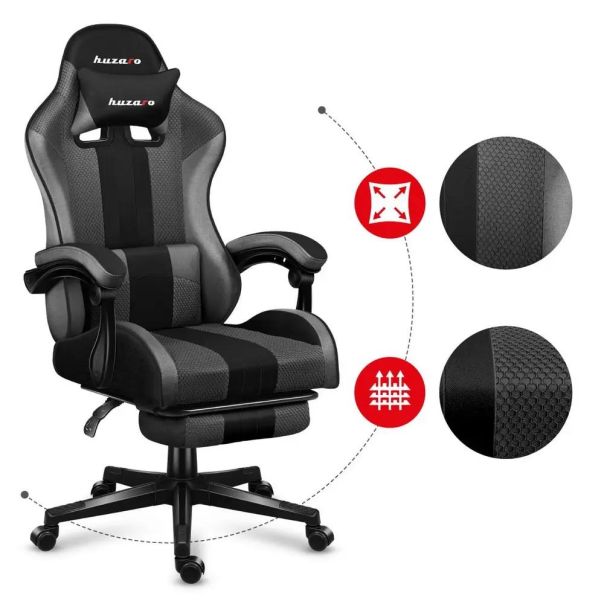 Huzaro Force 4.7 Gaming Stolica Siva Mesh - EP3174464