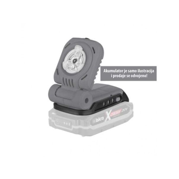 ISKRA X-CROSS akumulatorska radna lampa 3W - 113035
