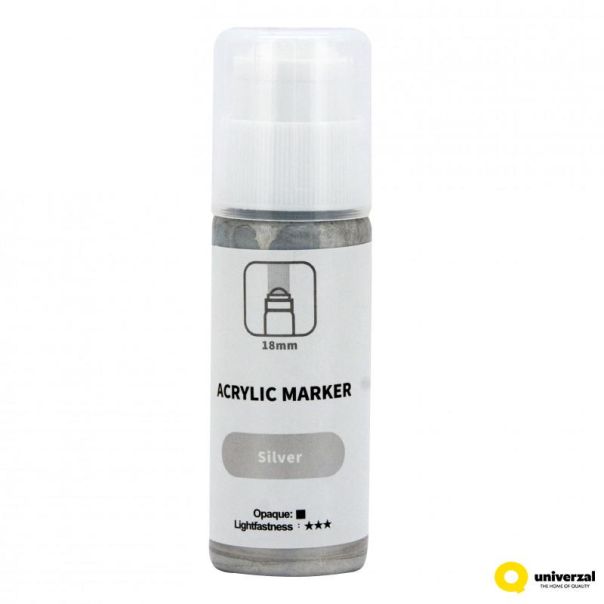 ART RANGER Akrilni marker 60ml silver pa86810 art - 113175
