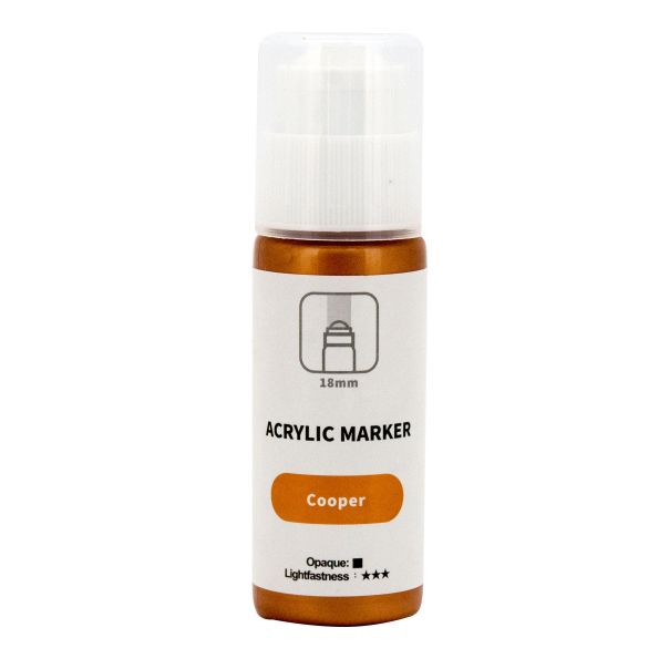 ART RANGER Marker akrilni 60ml metallic cooper pa86814 art - 113179