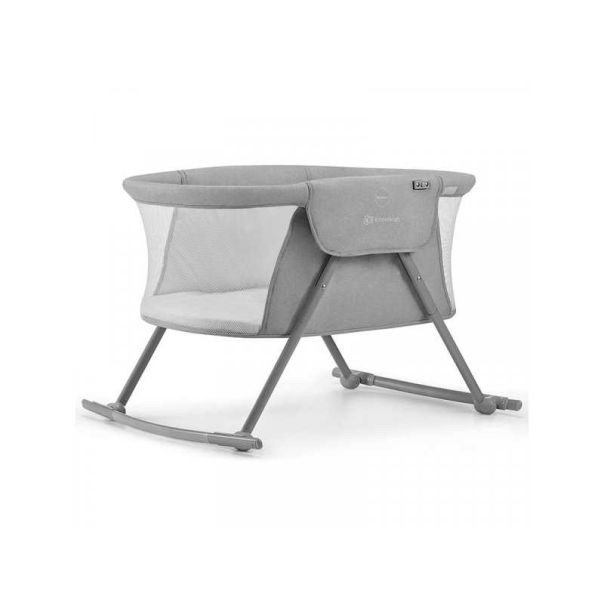KINDERKRAFT Prenosivi krevetac/kolevka za bebe Lovi, siva - 113389