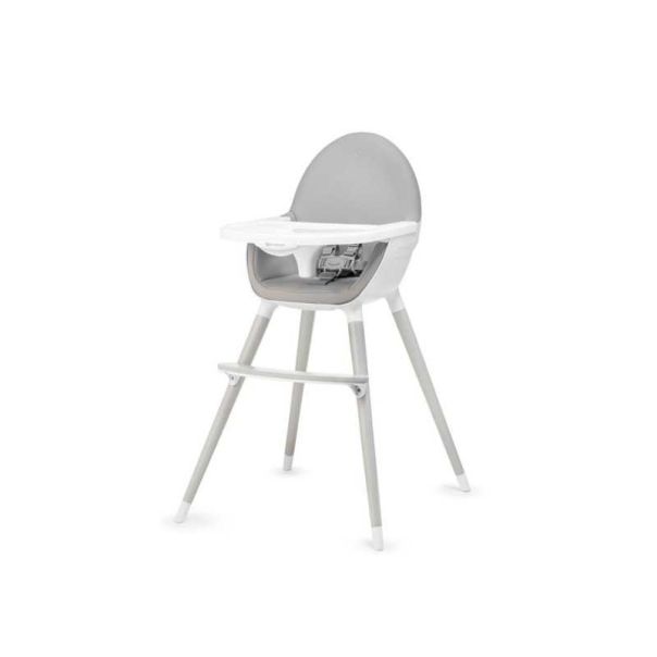 KINDERKRAFT Hranilica Fini 2u1, siva/bela - 113559
