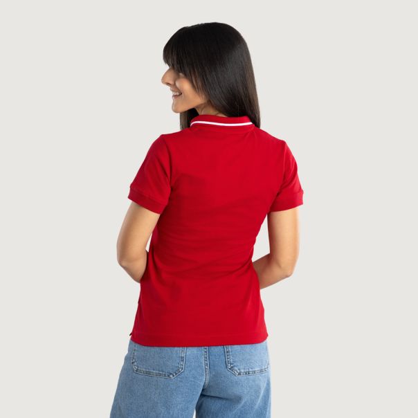 FK CRVENA ZVEZDA ženska majica polo crvena - 114-25-5