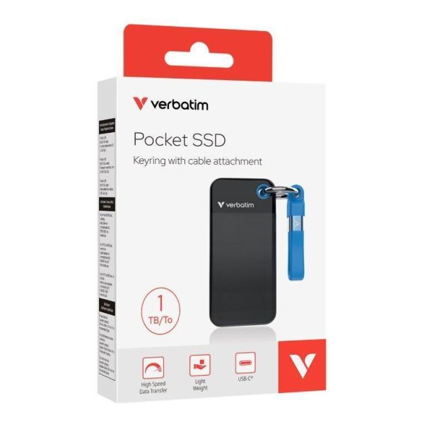 VERBATIM V PocketSSD USB 3.2 1TB Plavi (32191) - EP3152740