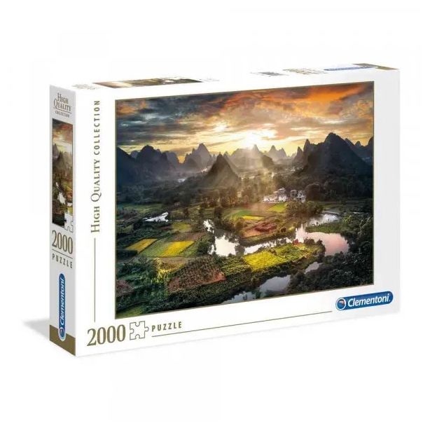 CLEMENTONI Puzzle 2000 delova HQC - View of China - 114279