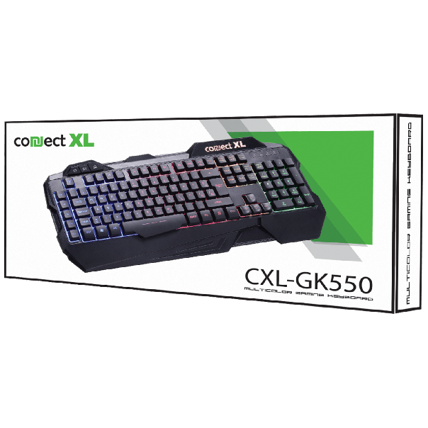 Connect XL Tastatura, multimedijalna sa pozadinskim osvetljenjem - CXL-GK550 - EP2924677
