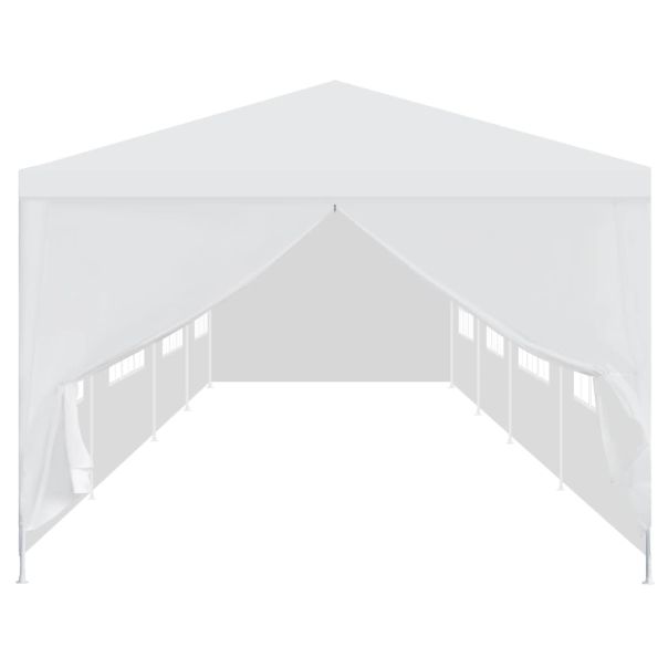 TIMELESS TOOLS Beli Paviljon Party 9x3m sa Stranicama - 1144-1-1