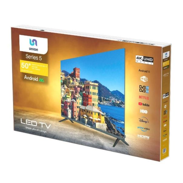 UNION Televizor 50HU02, UltraHD, Android Smart - U50.50HU02.UHD