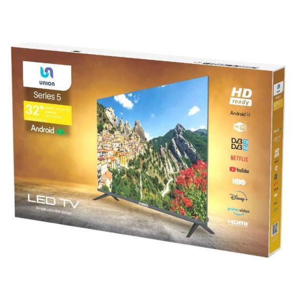 UNION Televizor 32HU02, HD, Android Smart - U50.32HU02.HD