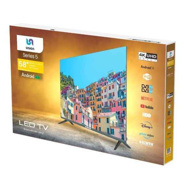 UNION Televizor 58HU02, UltraHD, Android Smart - U50.58HU02.UHD