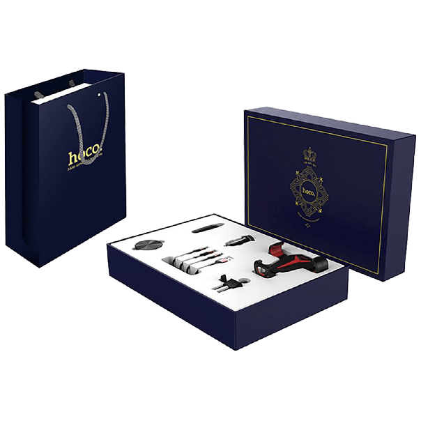 hoco. VIP komplet za automobil 5 in 1, crna - EP2138730