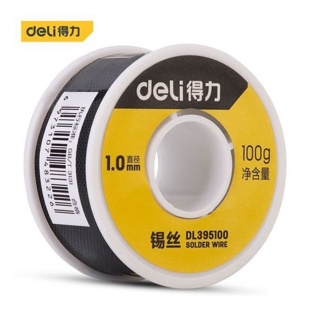 DELI Žica za lemljenje (kalaj) 1.0mm 100g dl395100 - 1148322