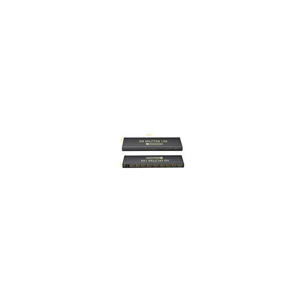 XWAVE Adapter HDMI 2.0 Spliter 8K,1-in 8-out,Activ - 031187