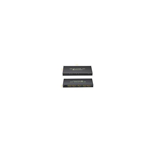 XWAVE HDMI 2.0 Spliter 4Kx2K Active,1-in 4-out - 031186