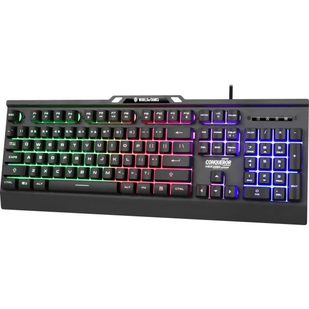 YENKEE Tastatura YKB WT200US CONQUEROR membranska, pozadinsko osvetljenje - 8590669374649